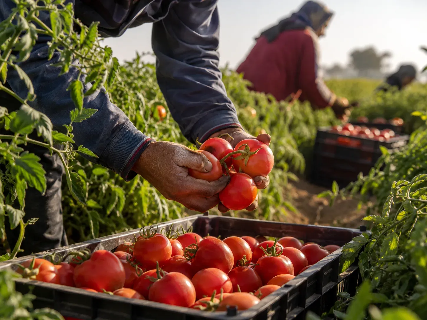 Tomato harvest