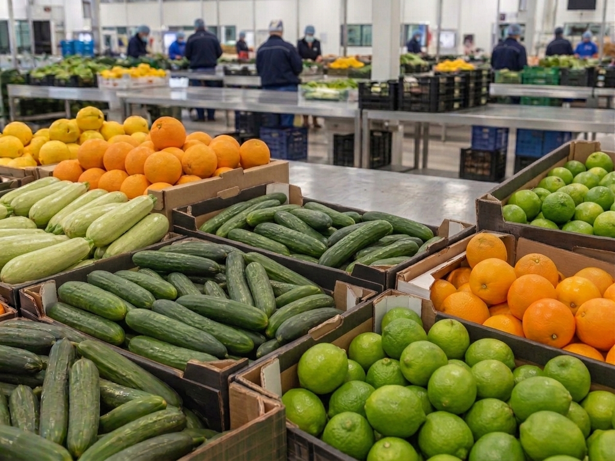 Packing house floor